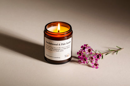 Sandalwood & Palo Santo Kerze 100g – Holzduft für dein Zuhause